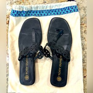 Barely worn Tory Burch Black Sandals